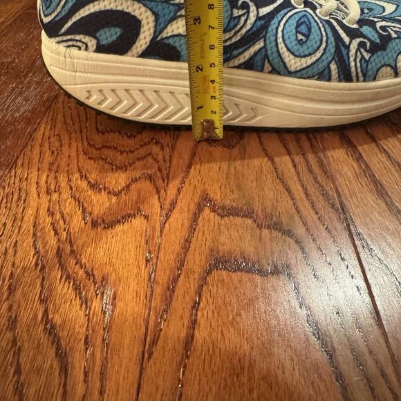 Rocker Bottom Sneakers 39 Blue Bohemian Womens 8.5 Breathable Swing Platform - Picture 7 of 15